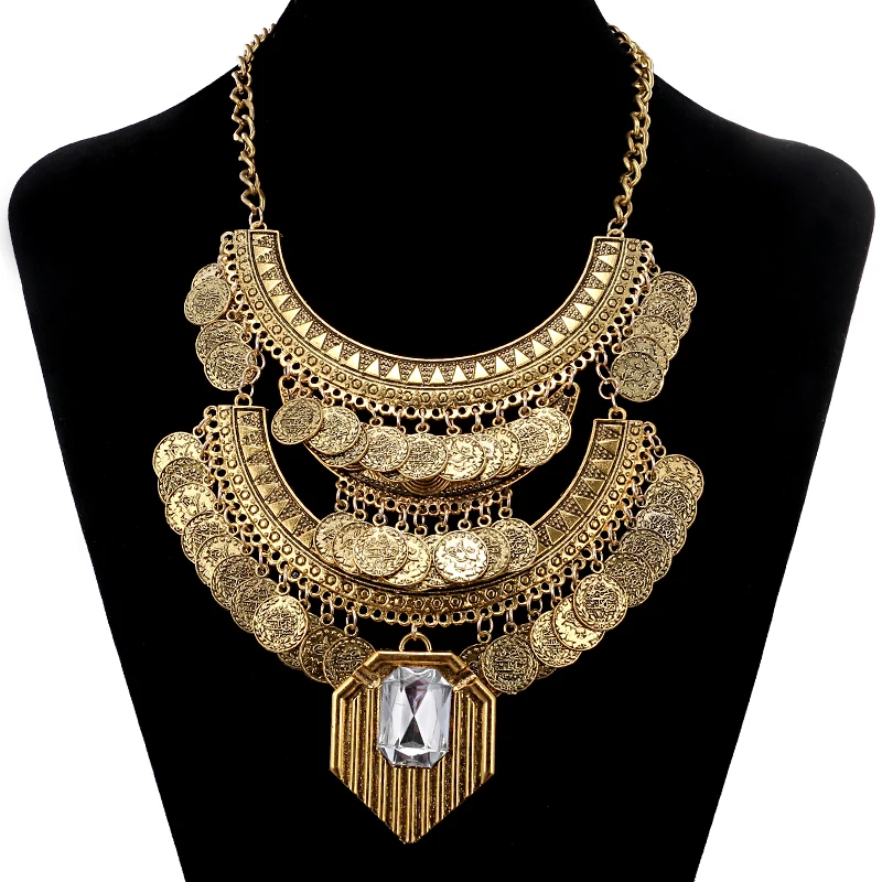 Женское Ожерелье чокер в винтажном стиле|layered necklace|multi layer necklacefashion necklace |