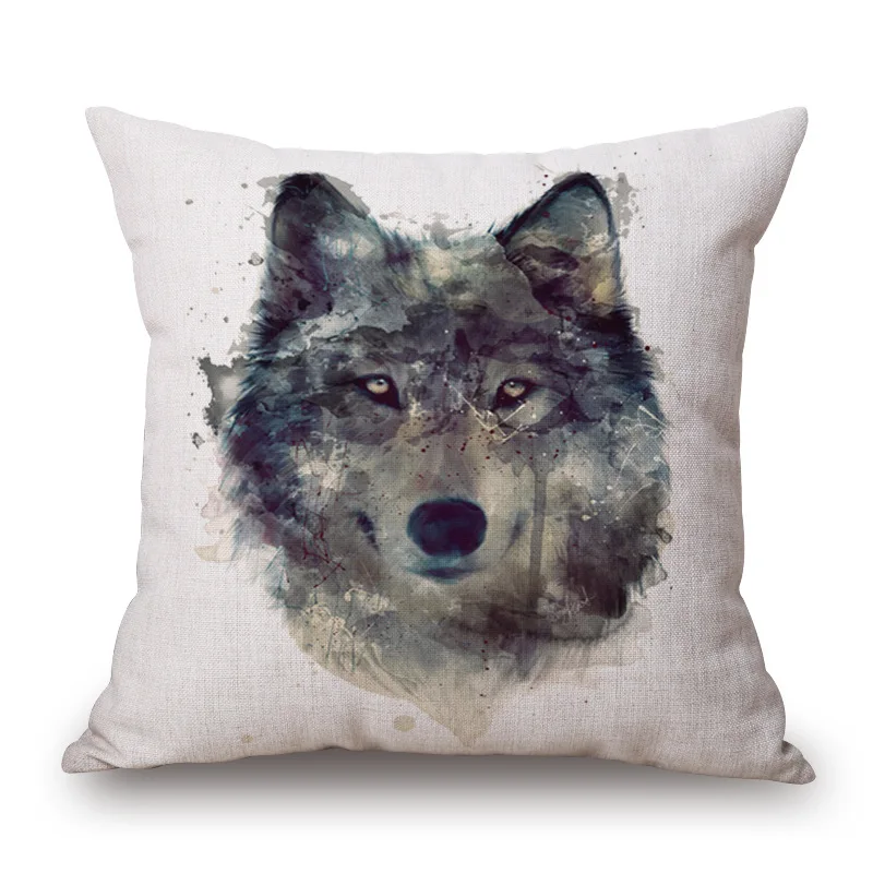 Модный высококачественный декоративный Чехол Подушка с изображением животных