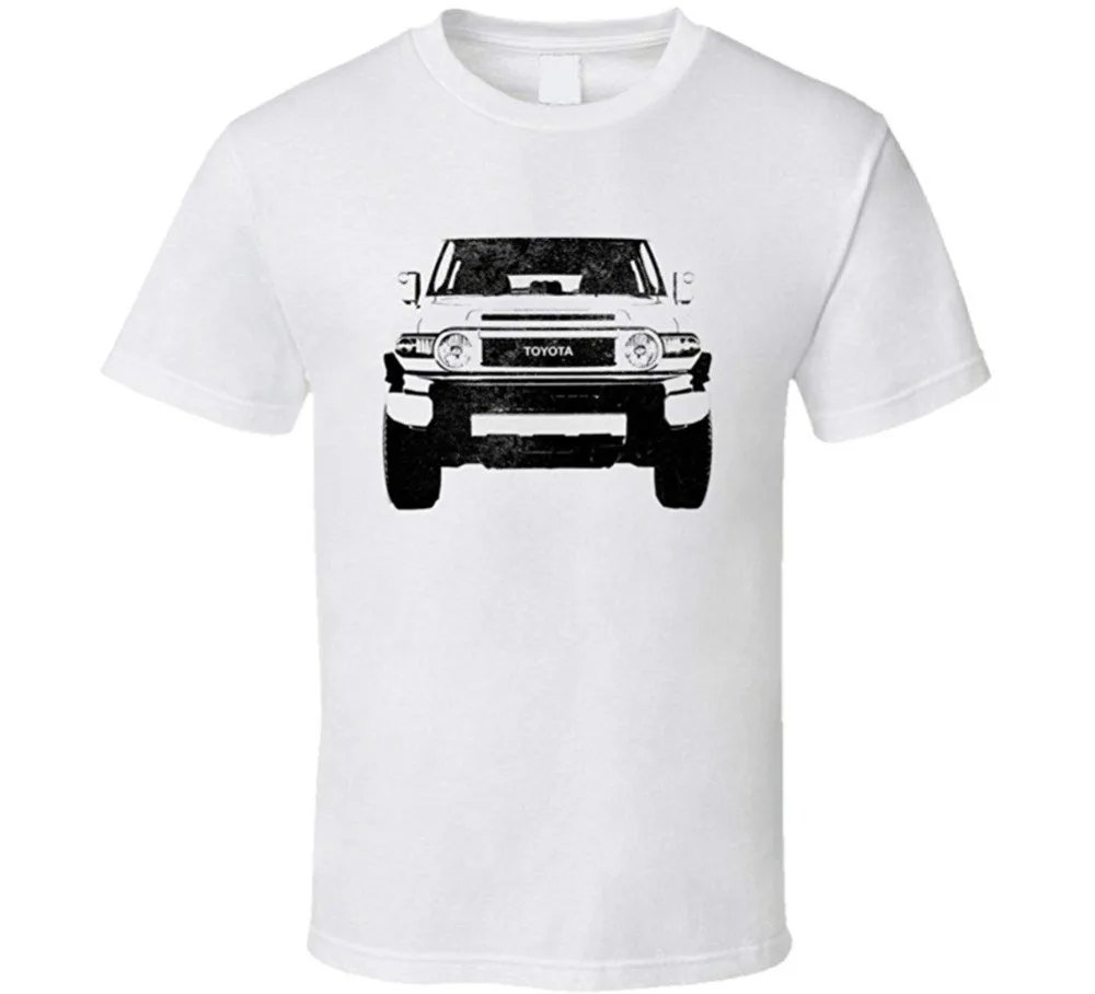 2010 Fj Land Cruiser гриль вид состаренсветильник лый Цвет Футболка новейшие мужские