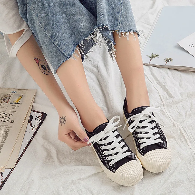 Простая ретро обувь the super fire в Корейском стиле молодежная небольшая белая