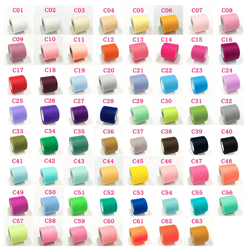 100 ярдов/90 м тюль ткань полиэстер в рулоне для рукоделия органза лоскутное