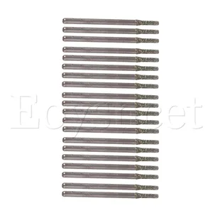 2 мм серебряные драгоценные камни алмазные сверла кольцевая пила Твердые биты Упаковка из 20 шт.