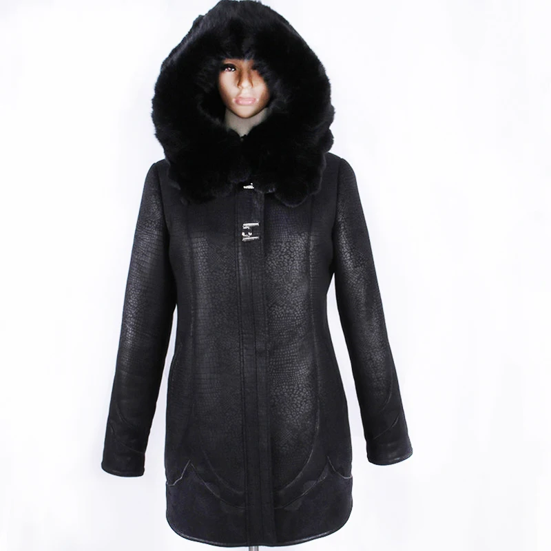Прямые поставки с фабрики Зимняя мода морозостойкие искусственной Дубленки