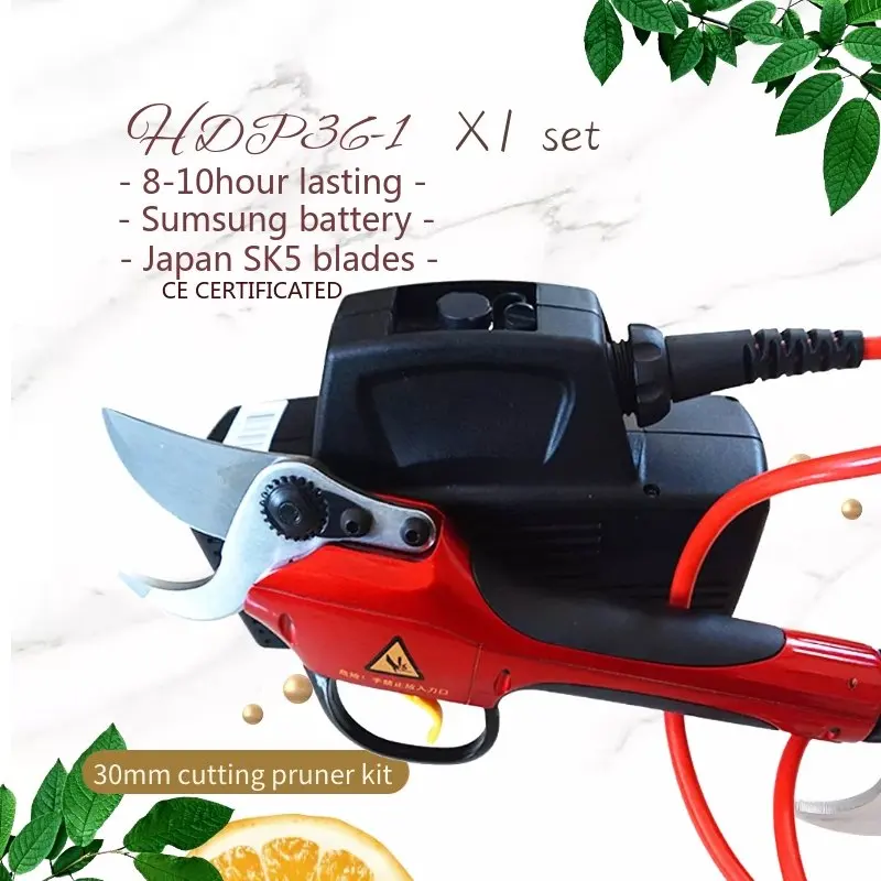 HISEED HDP36 1Lithium батарея Электрический секатор Номинальная мощность