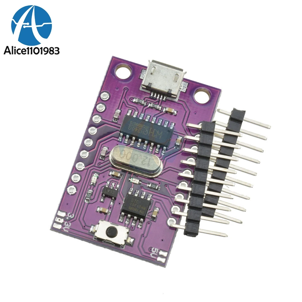 Программируемая макетная плата MCU STC15F104W микроконтроллеры мини-система CH340G TTL к USB