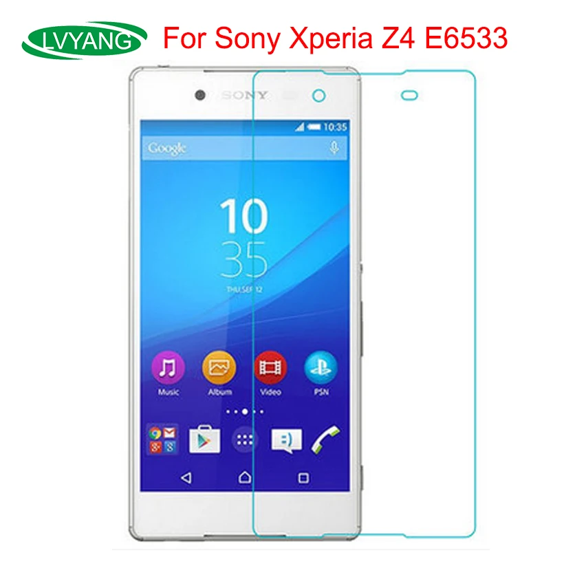 Закаленное стекло для Sony Xperia Z3 Plus защита экрана 0 3 мм 9H взрывозащищенное Защитное