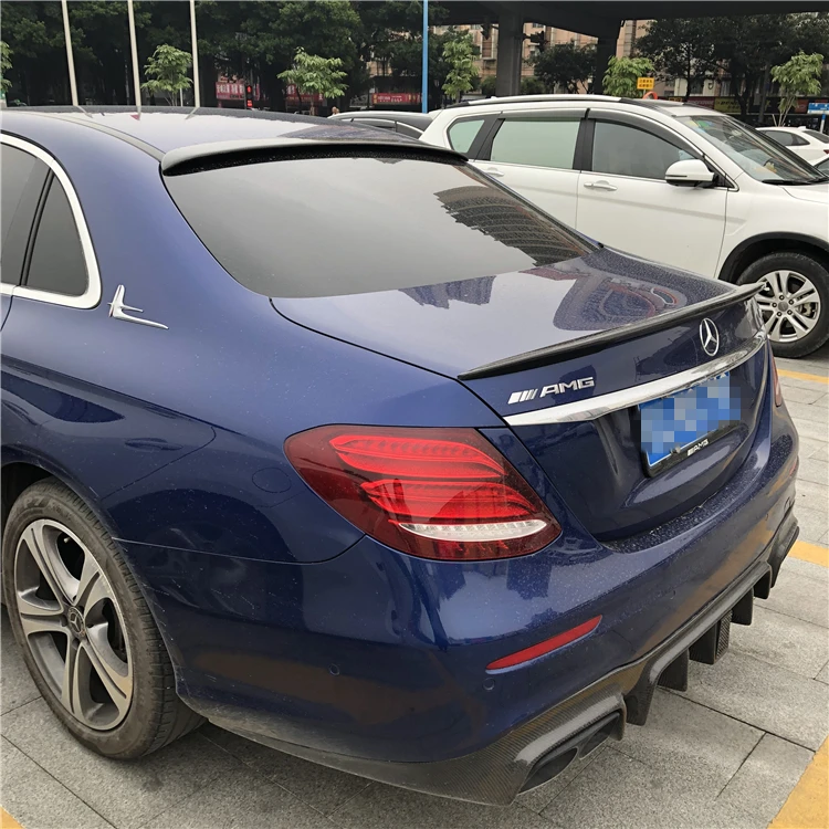 Для Benz W205 спойлер на крышу- c-класс C180 200 260 300 C63 высокое качество абс материал заднее крыло автомобиля Цвет задний спойлер