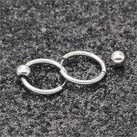hoop earrings circle 16mm 316l stainless steel earring ip plating no fade allergy free