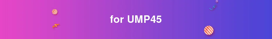 Водные гелевые бусинки части магнитный зажим для UMP45 водные гелевые бусинки Blaster Magzine-черный