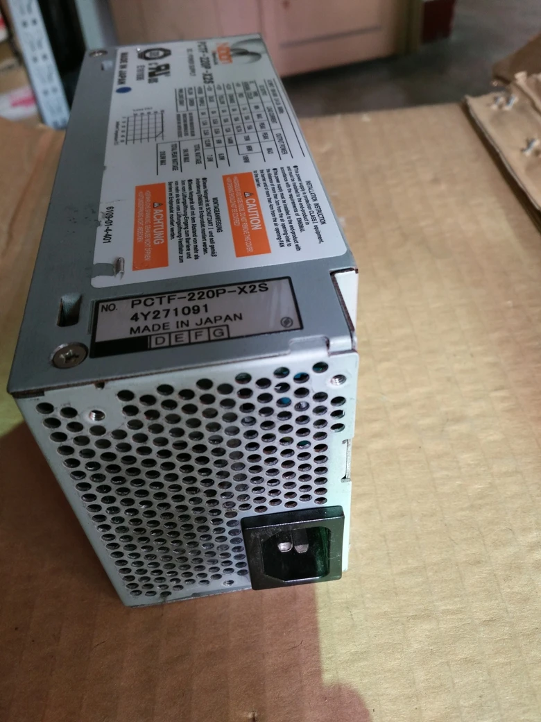 Источник питания для сервера Nipron PCTF 220P X2S 220W 4Y271091|Блоки компьютеров| |