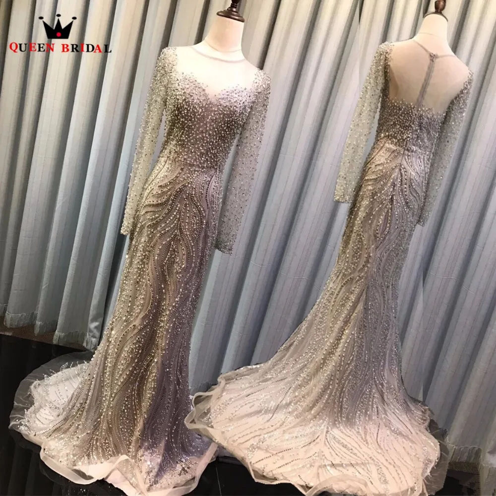Королевские Свадебные пикантные вечерние платья платье Русалка с длинным