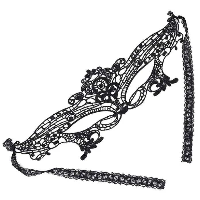2 шт черные женские сексуальные кружевные маски для вечеринок карнавальный на