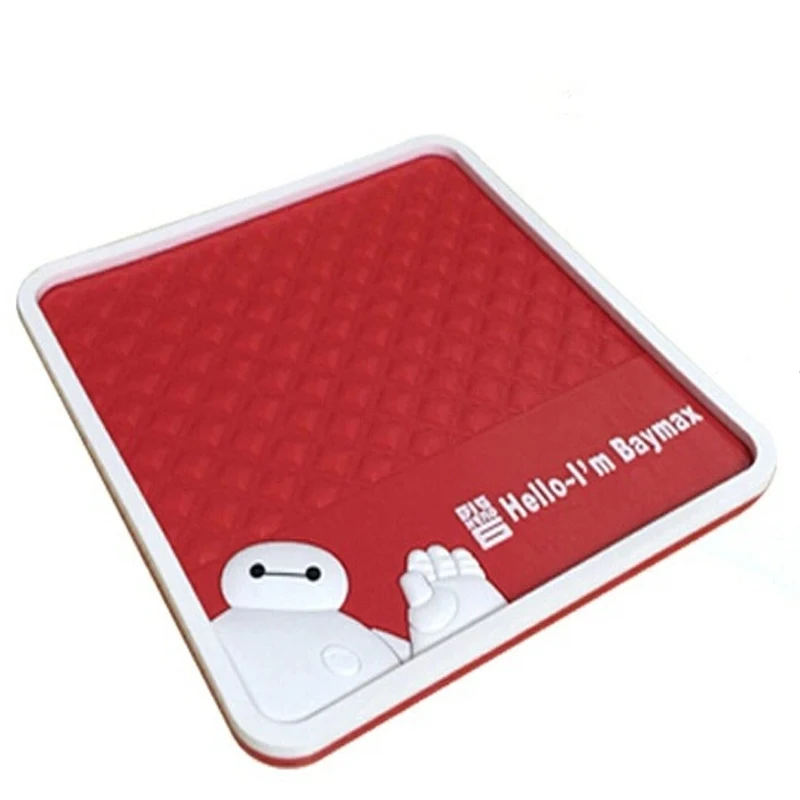 Новый дизайн автомобильный Стайлинг baymax нескользящий коврик аксессуары