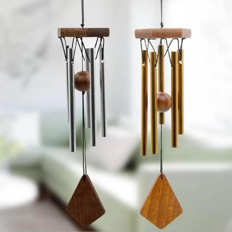 5 трубок Windchime Chapel церковные колокольчики ветровые висячие дома Dec двери декоры G30