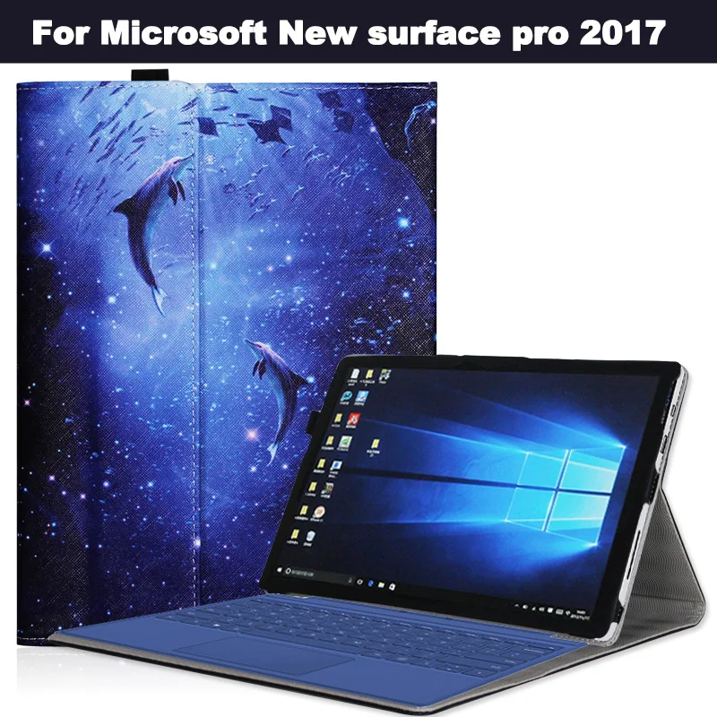 Модный чехол для 12 3 дюймового планшета Microsoft New surface pro 2017 Tablet PC с клавиатурой|keyboard