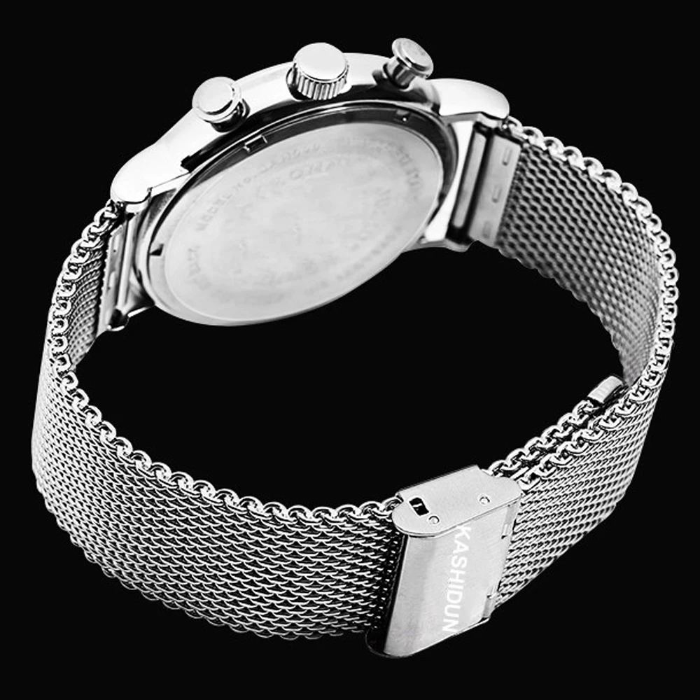 Часы наручные NIBOSI Мужские кварцевые в стиле милитари брендовые Роскошные Модные