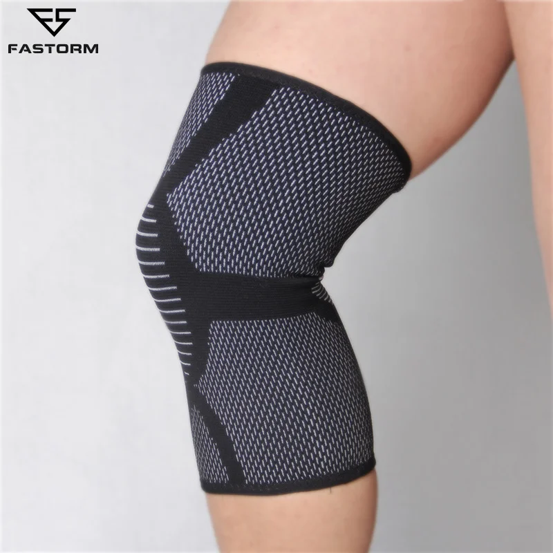 FASTORM Fitness Kneepad Protector Basketball Knee Protect Cycling brace Support Pads Sleeve Volleyball Sport Safety | Спорт и
