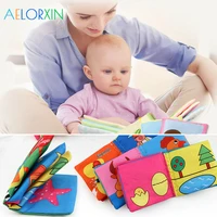 new infant educational cloth book letter pattern cognitive baby toy learning infant book development boys girls newborn animal