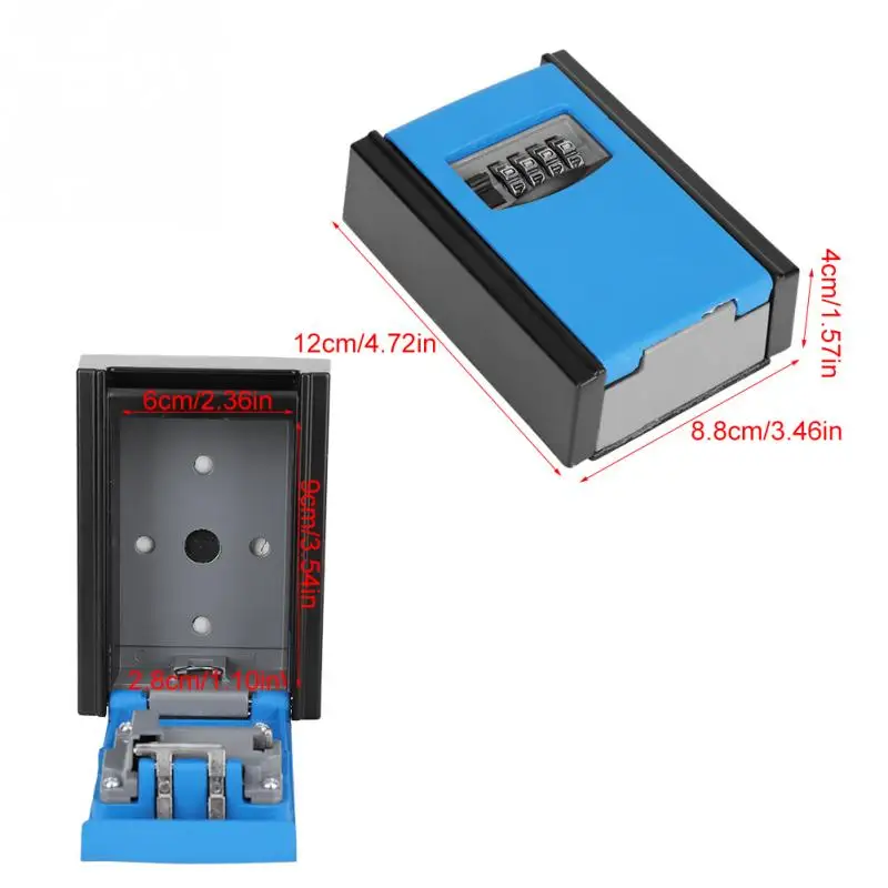 Сейф для хранения Хайдер денег ключей 4 цифры безопасности секретный код замок