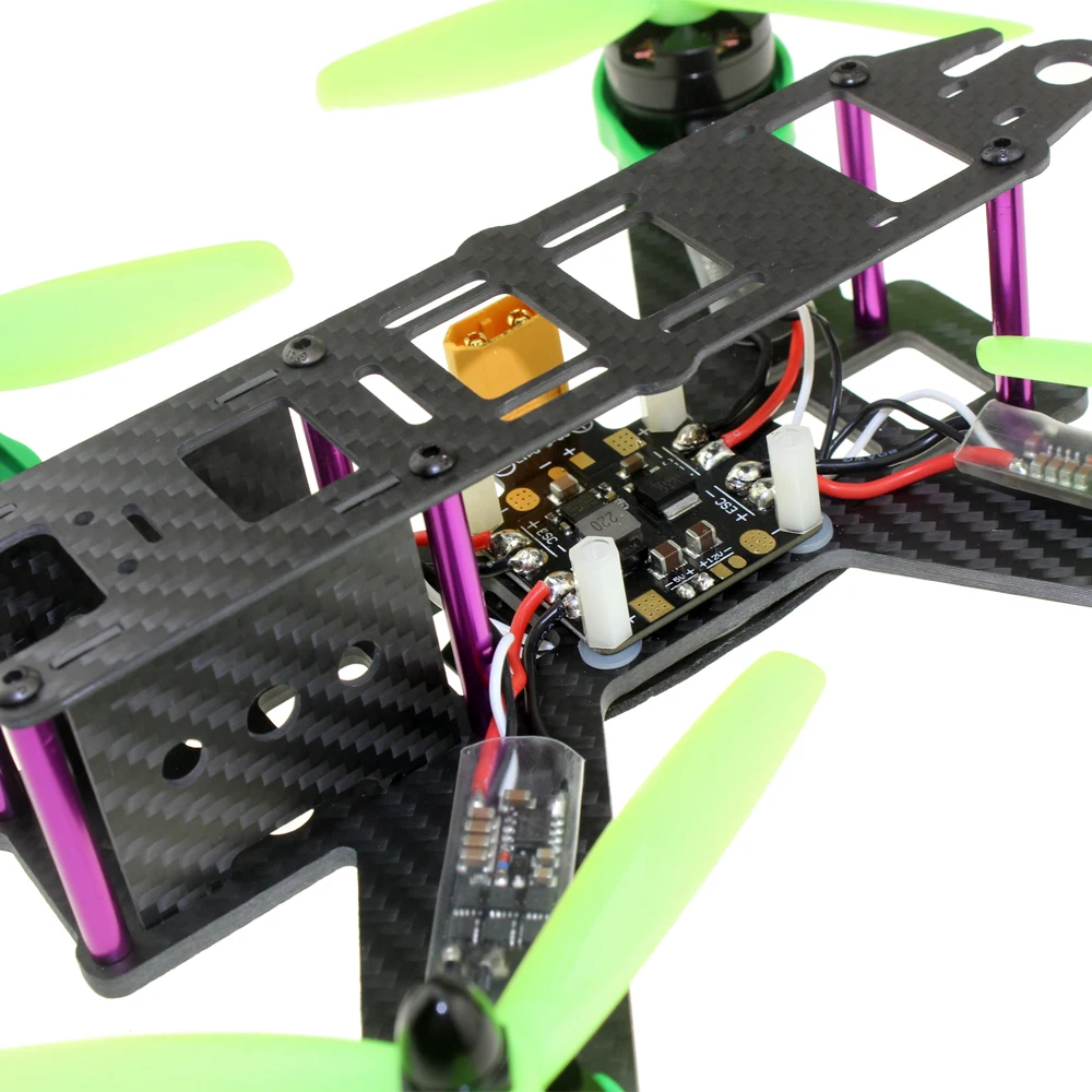 QAV210 каркас из углеродного волокна SoloGood 20A бесщеточный ESC MT2204 2300KV двигатель F3 6DF 5045 3