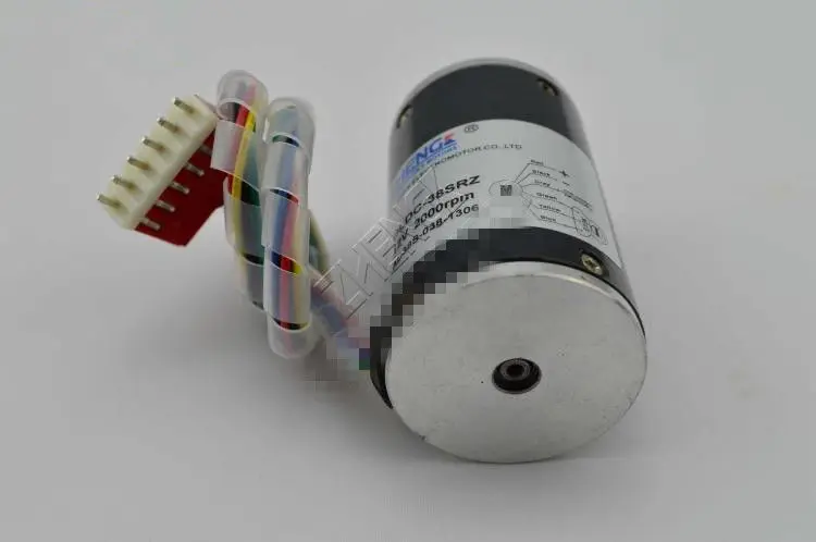Бесщеточный двигатель постоянного тока Скорость мотор BLDC 38SRZ S12V 24V 38 мм DIA линия