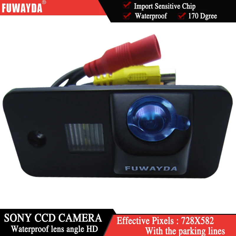 Беспроводная камера FUWAYDA для SONY CCD заднего вида + направляющая AUDI A3 S3 A4 S4 A6 A6L S6 A8 S8 RS4