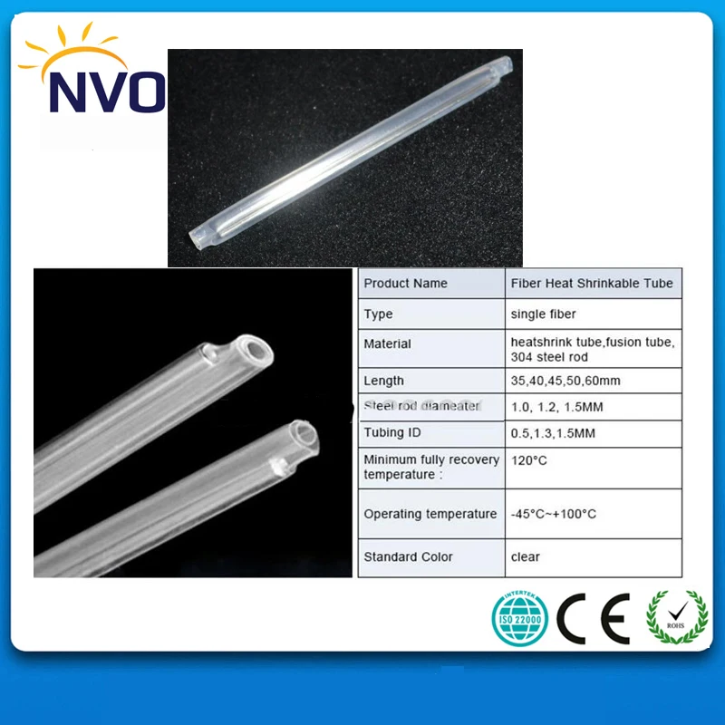 5000 шт./лот 60 мм Премиум волоконно оптический сплайсинга защита рукава оптическое