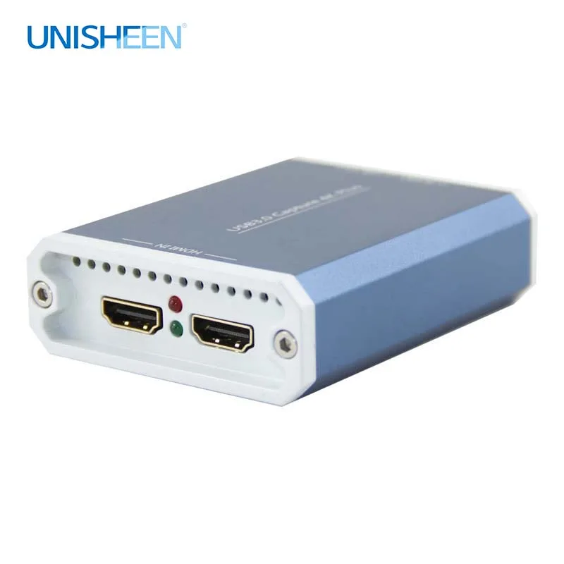 UC4000A USB3.0 SDI DVI HDMI к USB карта видеозахвата FPGA донгл игра потоковая прямая трансляция 1080P OBS/vMix/wiscast/Xsplit - Цвет: UC4000A