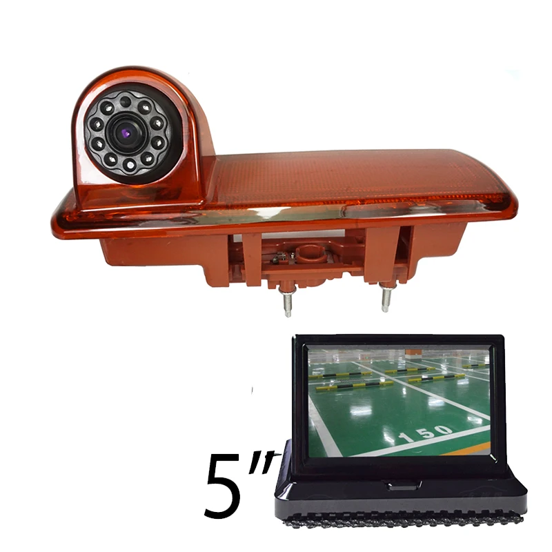 camera with 6603 CCD автомобильный стоп-сигнал задний вид камеры для Opel Vivaro VAUXHALL Renault Trafic обратная задняя камера монитор IR ночного видения - Название цвета: camera with 6603