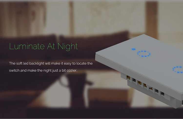 Sonoff T1 US 3gang Smart Wifi настенный сенсорный выключатель света сенсорный/WiFi/315 RF/APP пульт