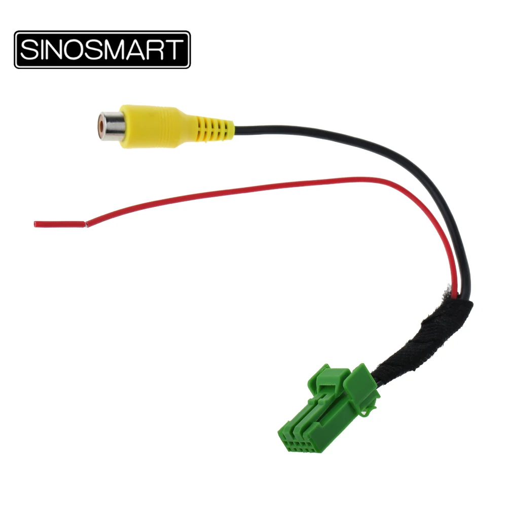 SINOSMART C5 5PIN Reversing Camera Connection Cable for Suzuki Vitara 2016 2017 OEM Monitor without Damaging the Car Wiring