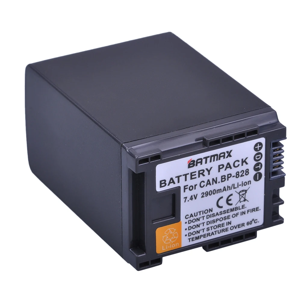 1 шт. 2900 мАч BP 820 BP-820 BP 828 батареи для Canon VIXIA GX10, XF400, XF405 HFG20, HFG30, HFG40, HFM41, HFM400, HFS21, HFS30