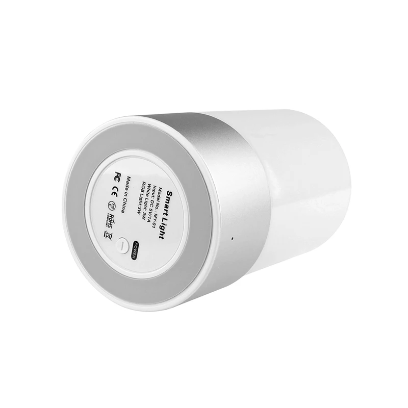 Lemonbest перезаряжаемый RGB светодиодный прикроватный Ночной светильник внутреннее