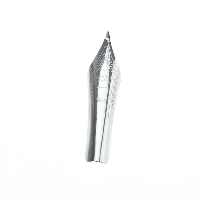 1 шт. Diy 750 159 Silve Металл Стандартный Перьевая ручка Перо r Изогнутый наконечник для Jinhao