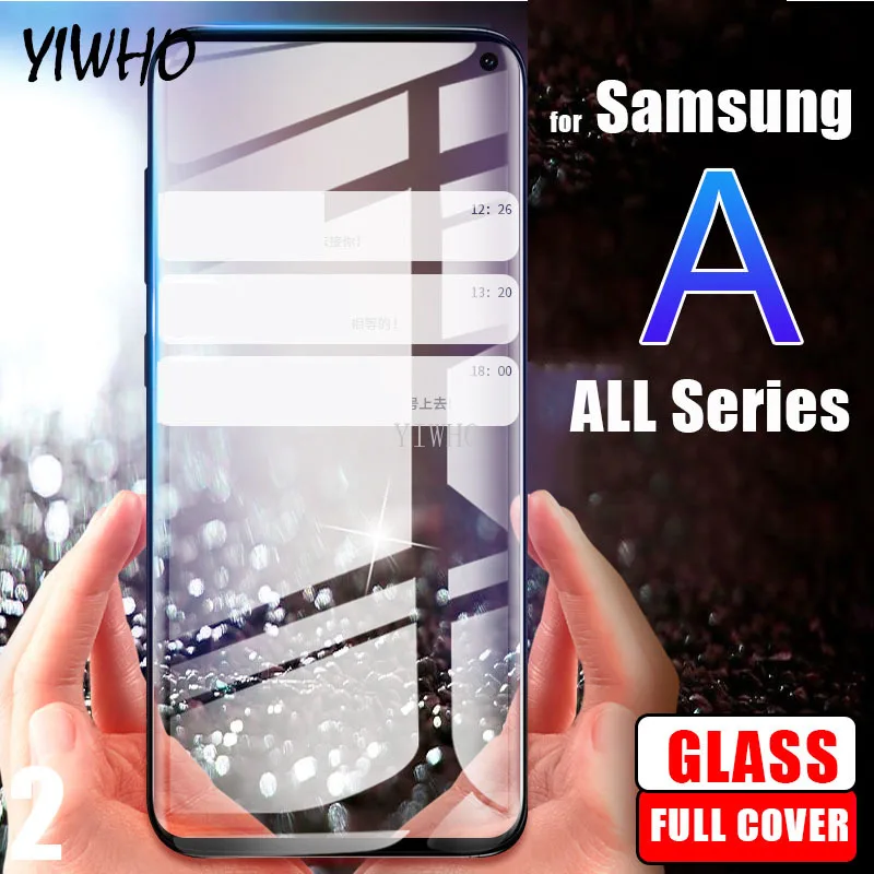 10 шт Для samsung Galaxy A6 A7 A9 A8 Plus A70 A50 A40 A30 A20 стекло Sumsung протектор экрана закаленное защитное стекло
