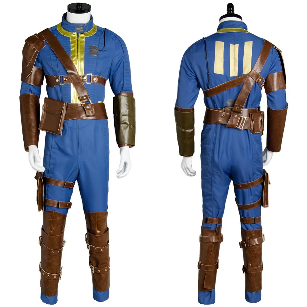Костюм для косплея Fallout 4 Мужской стильный костюм Хэллоуина/вечевечерние