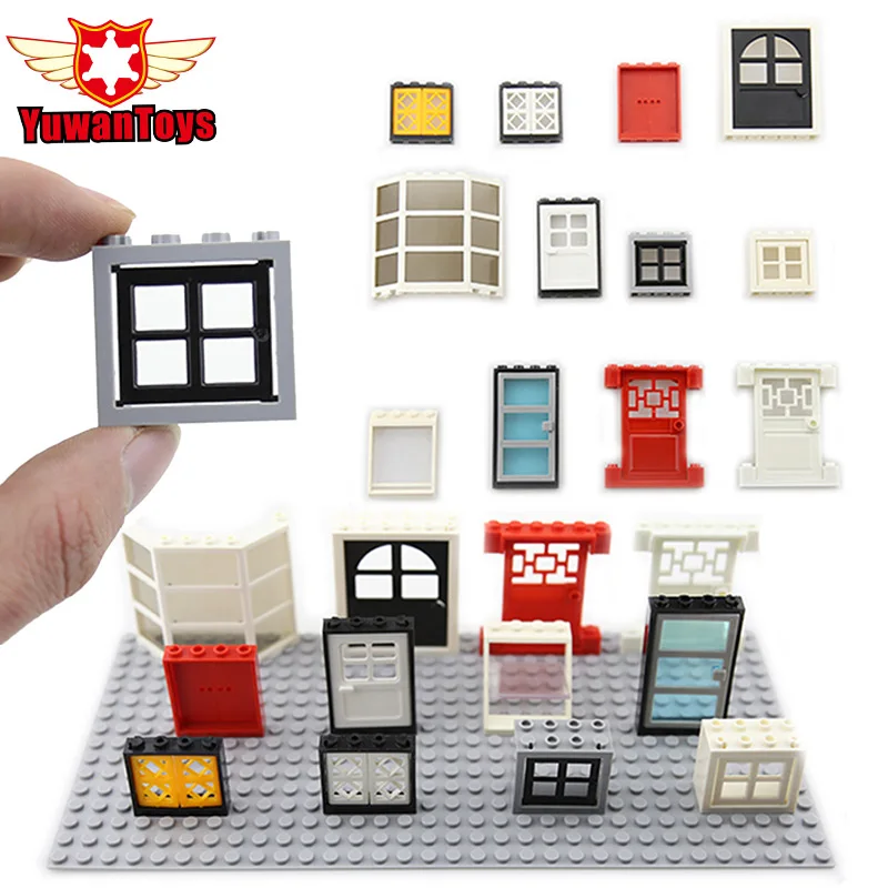 City Friend MOC Blocks DIY Building Toys Door Window Base Compatible Other Creative For Children | Игрушки и хобби