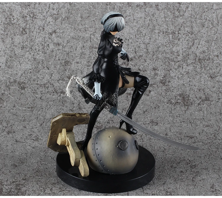 Фигурка героя игры из аниме фигурки игрушки Nier Automata фигурка 2B Yorha N2 тип B битва 15 см