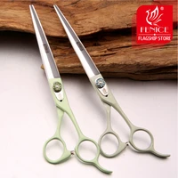 fenice professional 440c stainless steel pet grooming scissors dog cutter cutting shears 7 7 5 8 0 inch