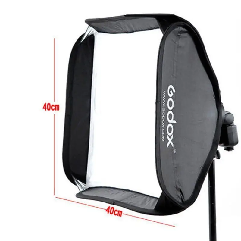 Софтбокс Godox 40x40 см отражатель для вспышки Speedlite светильник профессиональной