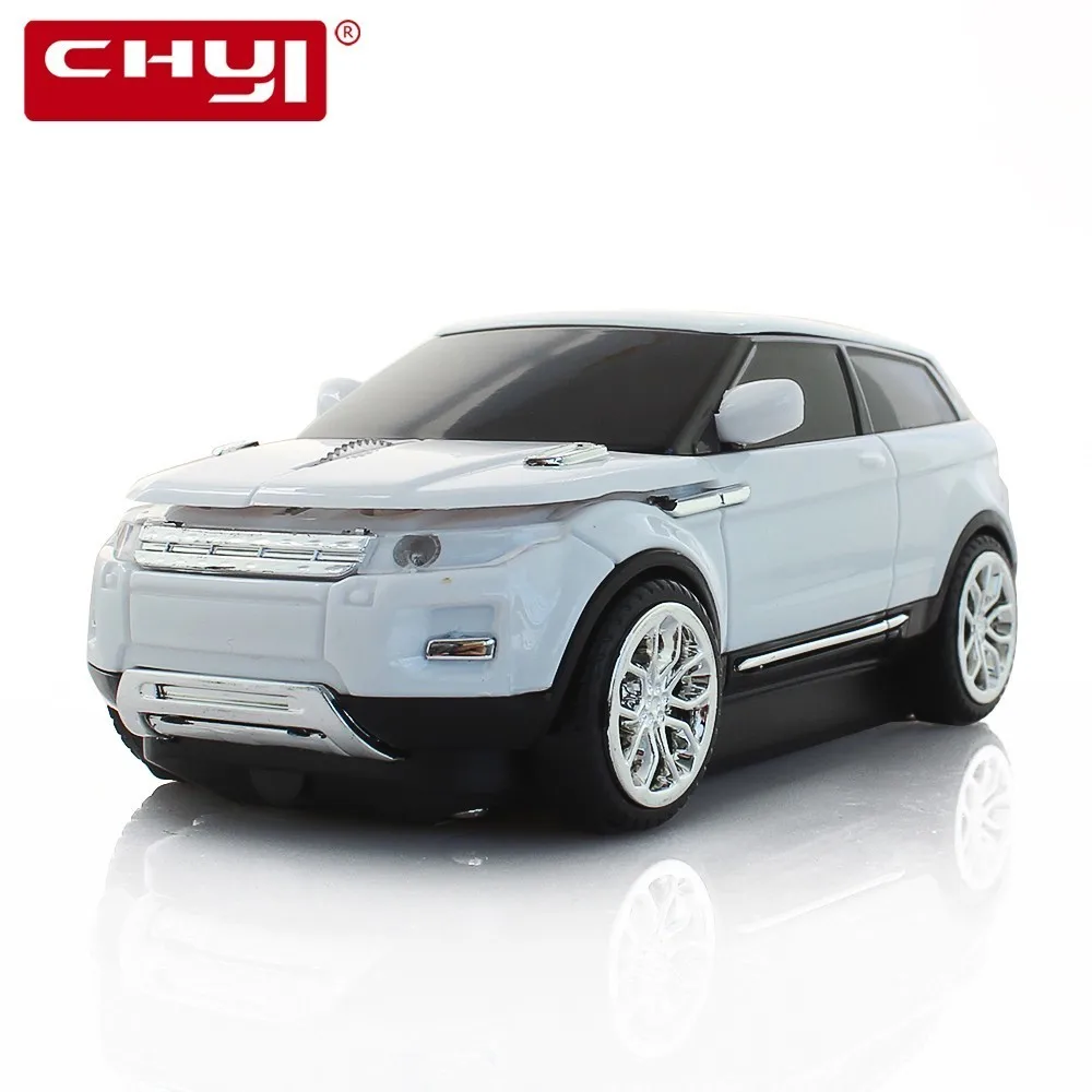 Chyi Беспроводной Мышь эргономичный 2.4 ГГц 1600 Точек на дюйм Range Rover Grand Evoque спортивный автомобиль Мышь для портативных ПК Desktop внедорожник автомобиль Мыши компьютерные