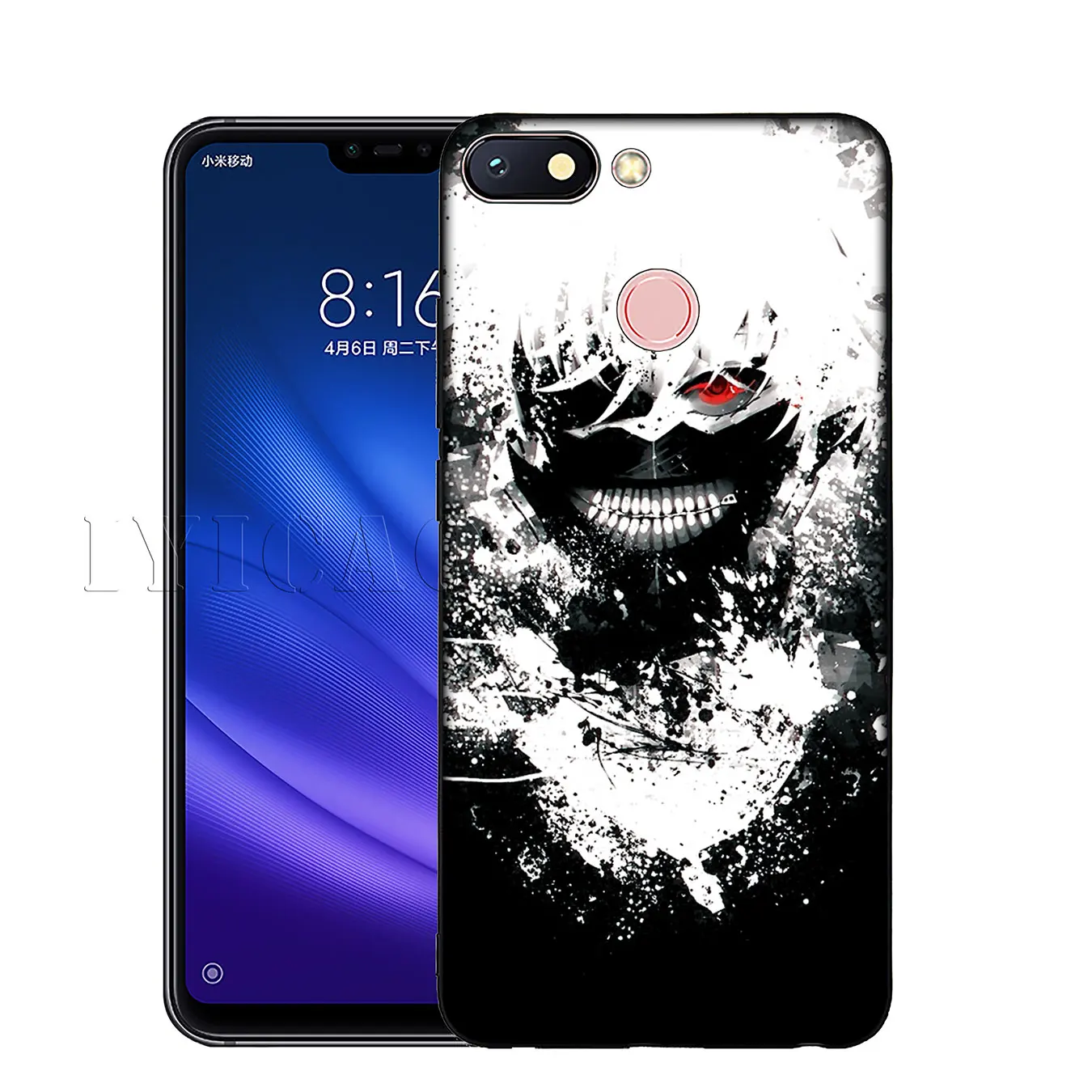 IYICAO Tokyo Ghouls Мягкий силиконовый чехол для телефона Xiaomi Mi 9 SE 9T CC9 CC9E 8 A3 Pro A1 A2 Lite pocophone