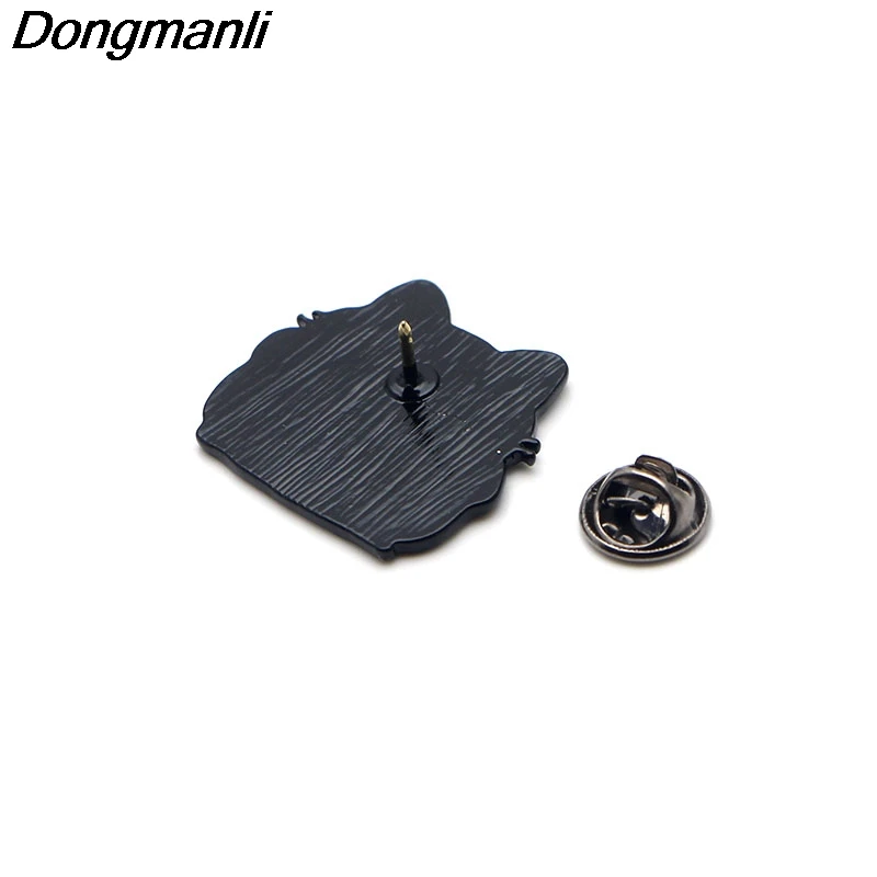 P2719 Dongmanli Япония милые Фортуны кошки эмалированные булавки и броши для женщин