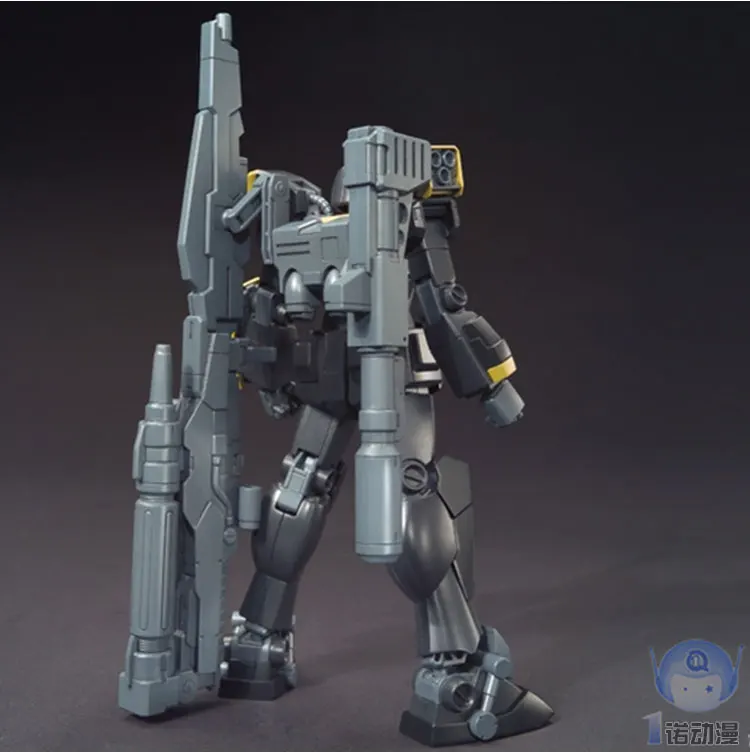 Японская оригинальная модель Gundam HG 1/144 освещение черный воин робот мобильный