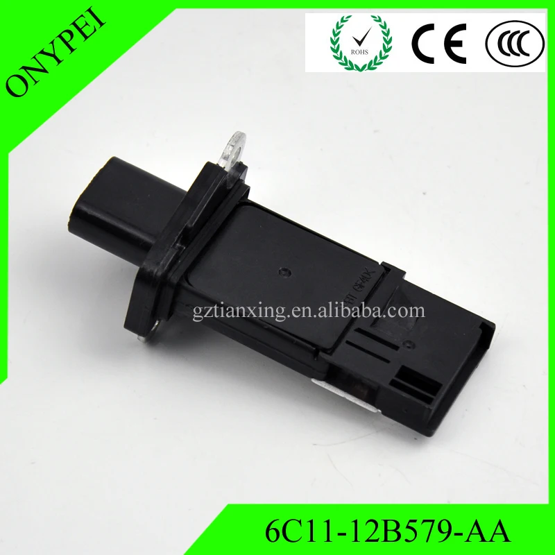 Датчик MAF 6C11 12B579 A массовый расходомер воздуха для FORD TRANSIT AA 1376235 AFH70M54|flow meter|flow meter