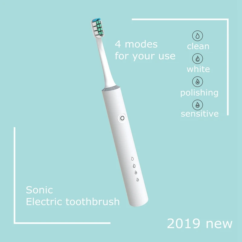 Aiwejay sonic Wave электрическая зубная щетка Type C USB перезаряжаемая высокое качество