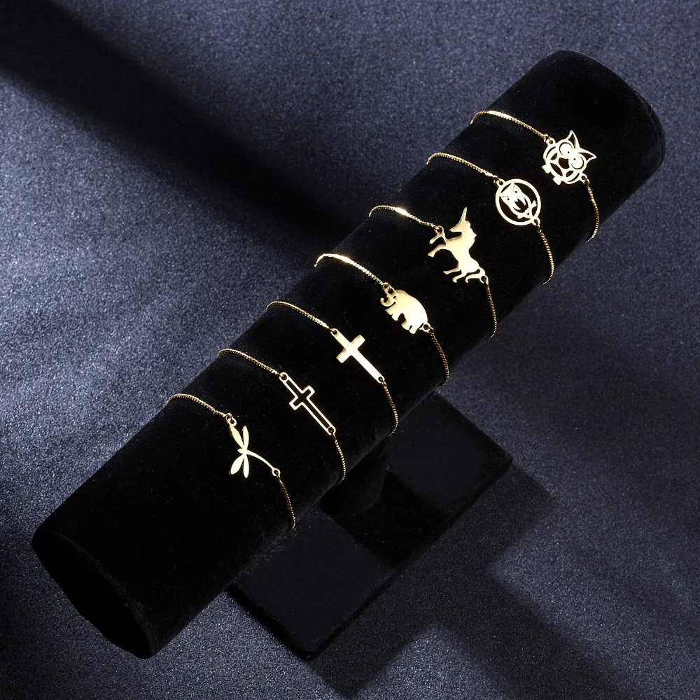 Doreen Box новые модные женские браслеты милые животные креативные ажурные из