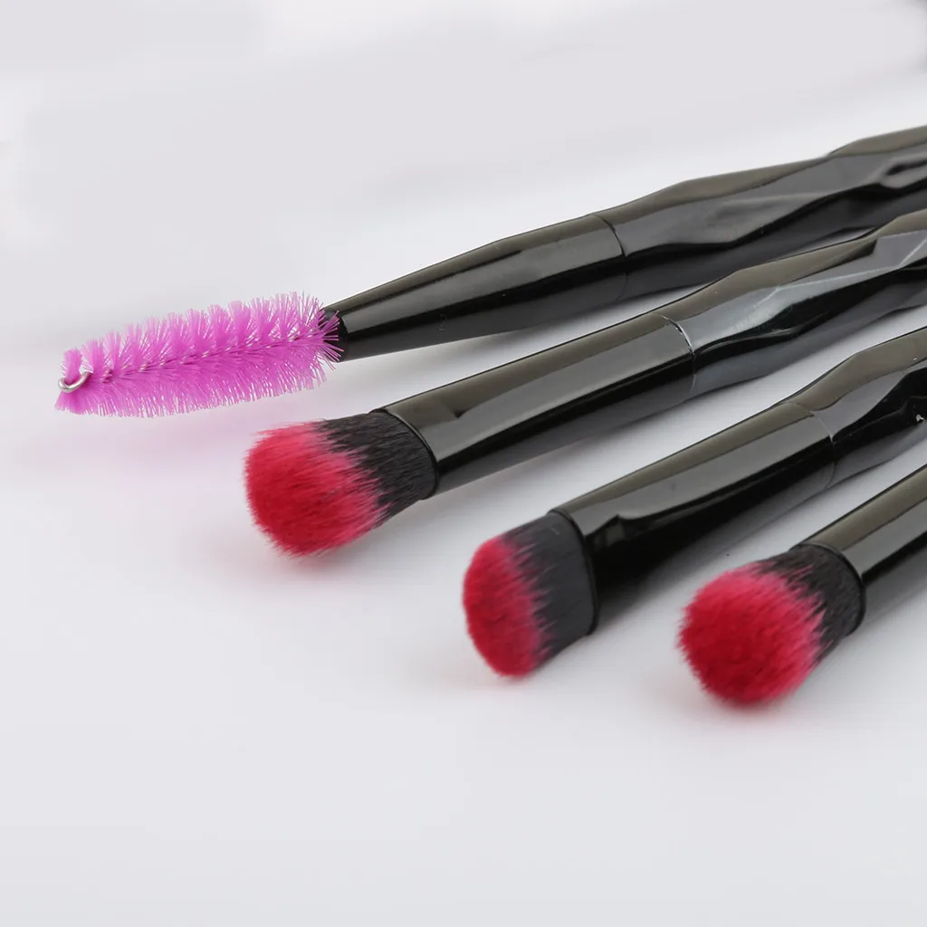 Набор кистей для макияжа с единорогом основа теней пудра румяна кисть смешивания