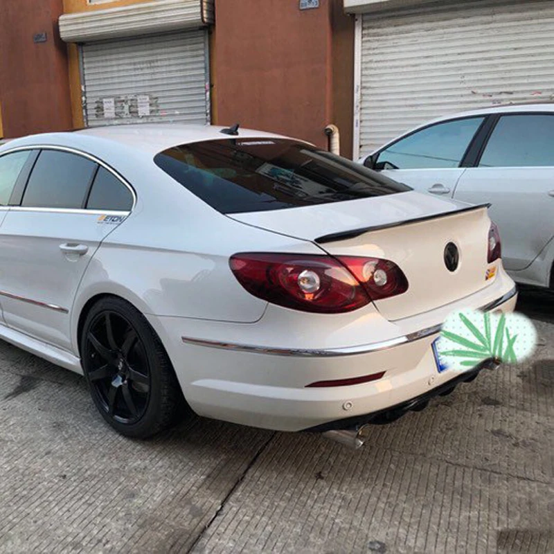 Спойлер для Volkswagen CC 2009 2016 высококачественный спойлер из АБС пластика заднего