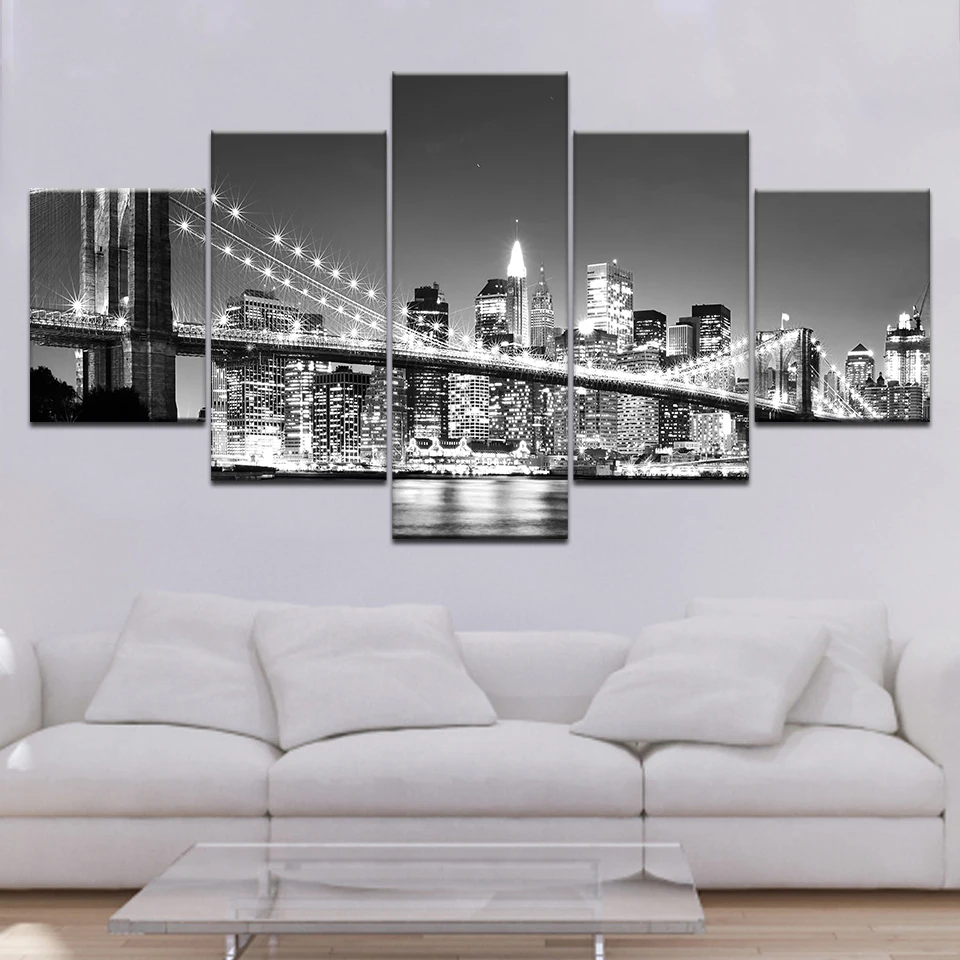 Горячая Распродажа 5 шт./компл. Амстердам здания Современный домашний декор для